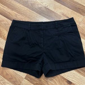 H&M Black Trouser Shorts